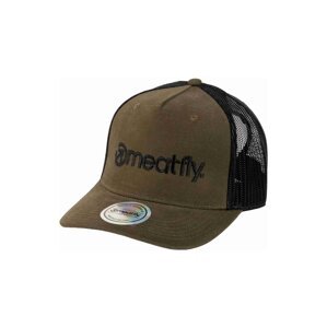 Meatfly kšiltovka Shaun Trucker Army / Black Logo | Černá | Velikost One Size