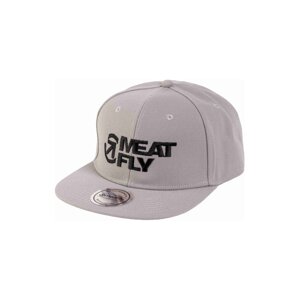 Meatfly kšiltovka Ness Snapback Grey / Black Revital | Černá | Velikost One Size