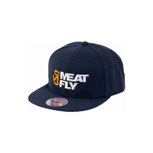 Meatfly kšiltovka Ness Snapback Petrol / White Revital | Bílá | Velikost One Size