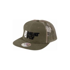 Meatfly kšiltovka Mateo Trucker Olive / Black Revital | Černá | Velikost One Size