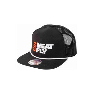 Meatfly kšiltovka Mateo Trucker Black / White Revital | Černá | Velikost One Size