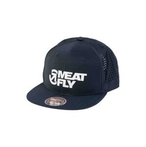 Meatfly kšiltovka Keery Perfor Snapback Petrol / White Revital | Bílá | Velikost One Size