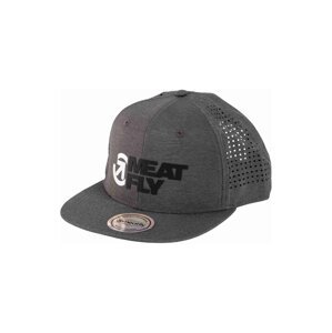Meatfly kšiltovka Keery Perfor Snapback Grey / Black Revital | Černá | Velikost One Size