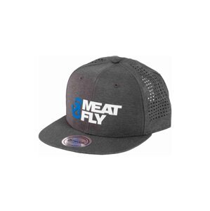 Meatfly kšiltovka Keery Perfor Snapback Grey / White Revital | Šedá | Velikost One Size