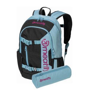 Meatfly batoh Basejumper Aqua / Pink 22 L + PENÁL ZDARMA | Růžová | Objem 22 L