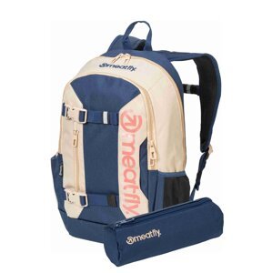 Meatfly batoh Basejumper Beige / Sea 22 L + PENÁL ZDARMA | Písková | Objem 22 L