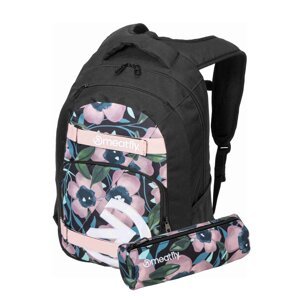 Meatfly batoh Exile Pink Flowers 24 L + PENÁL ZDARMA | Růžová | Objem 24 L