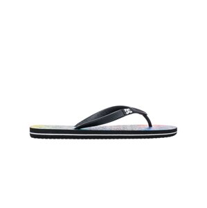 Dc shoes pánské žabky Spray Graffik Black Multi | Černá | Velikost 9 US
