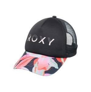 Roxy dětská kšiltovka Honey Coconut Anthracite The Moves Floral | Černá | Velikost One Size