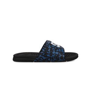 Dc shoes pánské pantofle Bolsa Black / DC Print | Černá | Velikost 13 US