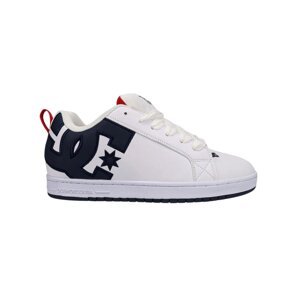 Dc shoes pánské boty Court Graffik White / Navy / Red | Bílá | Velikost 13 US