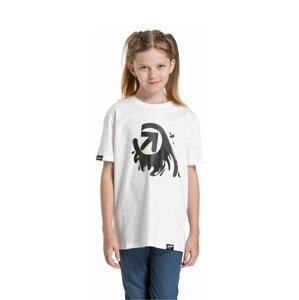 Meatfly dětské tričko Splash White | Bílá | Velikost 158 | 100% bavlna