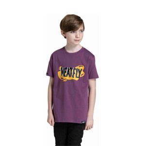 Meatfly dětské tričko Fleck Purple | Fialová | Velikost 146 | 100% bavlna