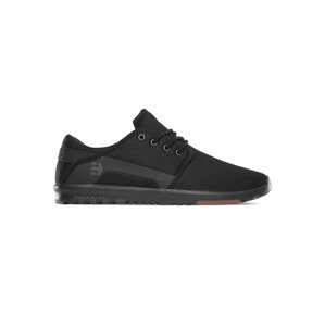 Etnies pánské boty Scout Black/Black/Gum | Černá | Velikost 11 US
