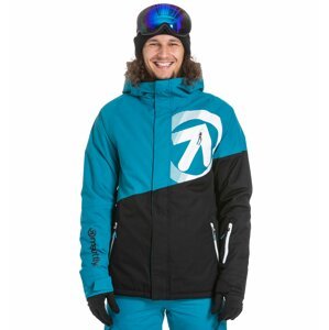 Meatfly sNB & SKI bunda Bang 2 Teal Black | Černá | Velikost S