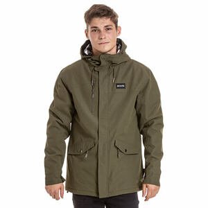 Meatfly pánská zimní bunda Nils Parka Army Green | Zelená | Velikost XL