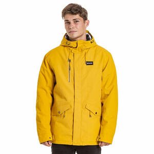 Meatfly pánská zimní bunda Nils Parka Curry Lemon | Žlutá | Velikost XL
