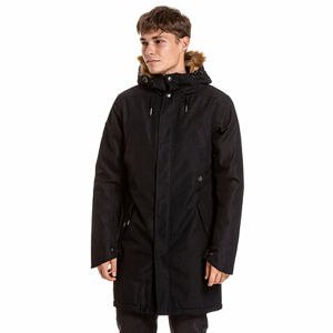 Meatfly pánská zimní bunda Lars Parka Black | Černá | Velikost L
