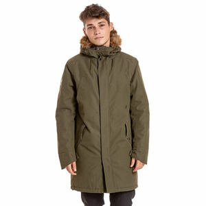 Meatfly pánská zimní bunda Lars Parka Army Green | Zelená | Velikost XXL