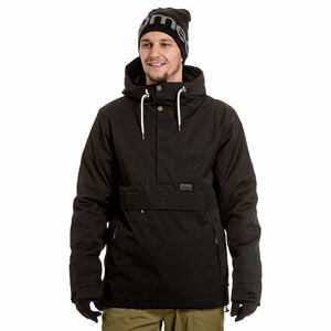 Meatfly pánská SNB & SKI bunda Kevin Premium Black | Černá | Velikost L