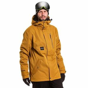 Meatfly pánská SNB & SKI bunda Mick Premium Wood | Hnědá | Velikost S
