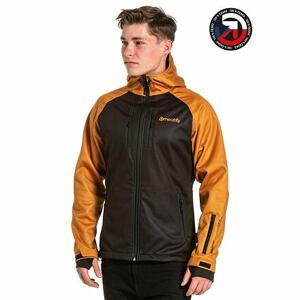 Meatfly pánská softshell bunda Rasmussen Brown | Hnědá | Velikost XL