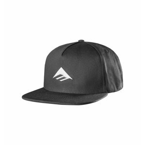Emerica pánská kšiltovka Classic Snapback Black / White | Černá | Velikost One Size