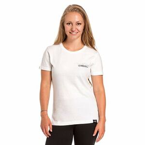 Meatfly dámské tričko Lynn White | Bílá | Velikost XS