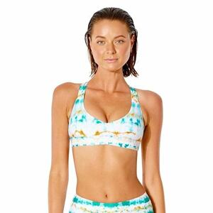 Rip curl dámský horní díl plavek Summer Breeze Mirage Light Aqua | Modrá | Velikost S