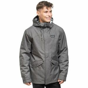 Meatfly pánská zimní bunda Nils Parka Grey | Šedá | Velikost XL