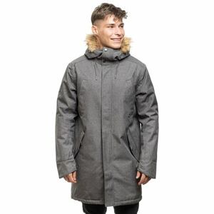 Meatfly pánská zimní bunda Lars Parka Grey | Šedá | Velikost L