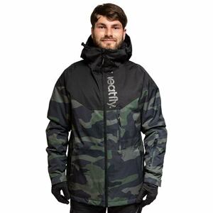 Meatfly pánská SNB & SKI bunda Hoax Premium Rampage Camo | Maskáč | Velikost L
