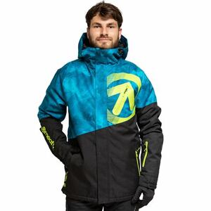 Meatfly pánská SNB & SKI bunda Bang Mountains Blue/Black | Modrá | Velikost L