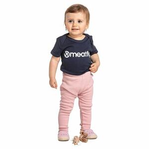 Meatfly dětské body Navy | Modrá | Velikost 6-12 m.