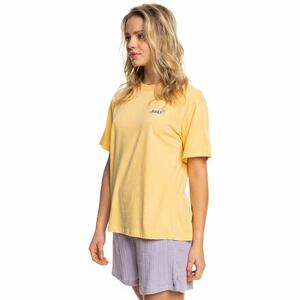Roxy dámské tričko Moonlight Sun Flax | Žlutá | Velikost L