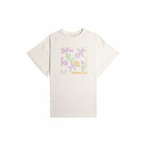 Roxy dámské tričko Sweet Flowers Snow White | Bílá | Velikost M