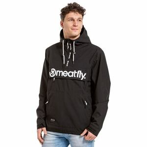 Meatfly pánská street bunda Garen Black | Černá | Velikost XL