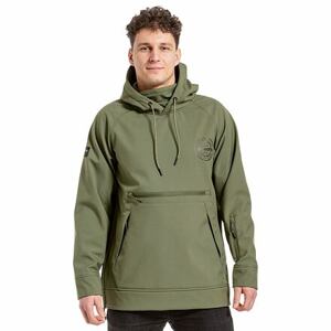 Meatfly pánská softshell bunda Jax Olive | Zelená | Velikost L