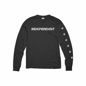Etnies pánské tričko Independent L/S Black | Černá | Velikost L