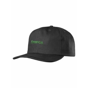 Emerica kšiltovka Pure Gold Dad Hat Black/Green | Černá | Velikost One Size
