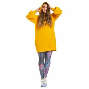 Pura vida dámské mikinové šaty Maeve Yellow | Žlutá | Velikost S/M
