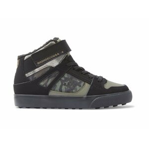 Dc shoes dětské boty Pure HT WNT EV Olive Camouflage | Zelená | Velikost 7 US