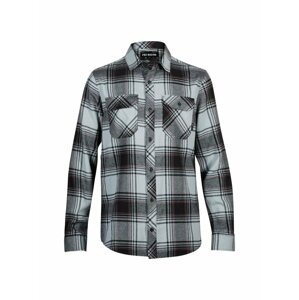 Fox pánská košile Traildust Flannel Gunmetal | Šedá | Velikost L | 100% bavlna