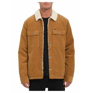 Volcom pánská bunda Keaton Tobacco | Hnědá | Velikost M | 100% bavlna