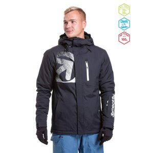 Meatfly pánská SNB & SKI bunda Shader Black | Černá | Velikost XL