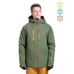 Meatfly pánská SNB & SKI bunda Helios Bronze Green | Zelená | Velikost S