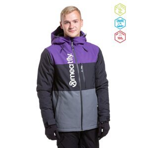 Meatfly pánská SNB & SKI bunda Manifold Petunia/Dark Grey | Fialová | Velikost S