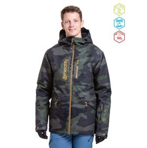 Meatfly pánská SNB & SKI bunda Helios Rampage Camo | Maskáč | Velikost L