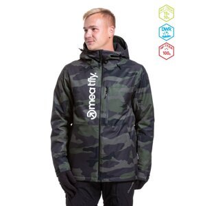 Meatfly pánská SNB & SKI bunda Manifold Rampage Camo | Maskáč | Velikost L