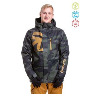 Meatfly pánská SNB & SKI bunda Shader Rampage Camo | Maskáč | Velikost L